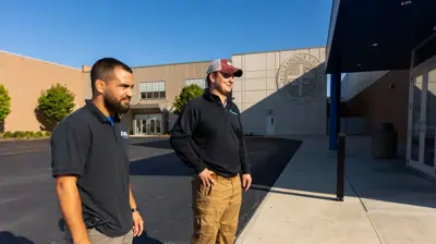 Educational Campus Landscaping Photo