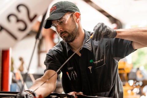 Commercial Landscaping Mechanic Working 3