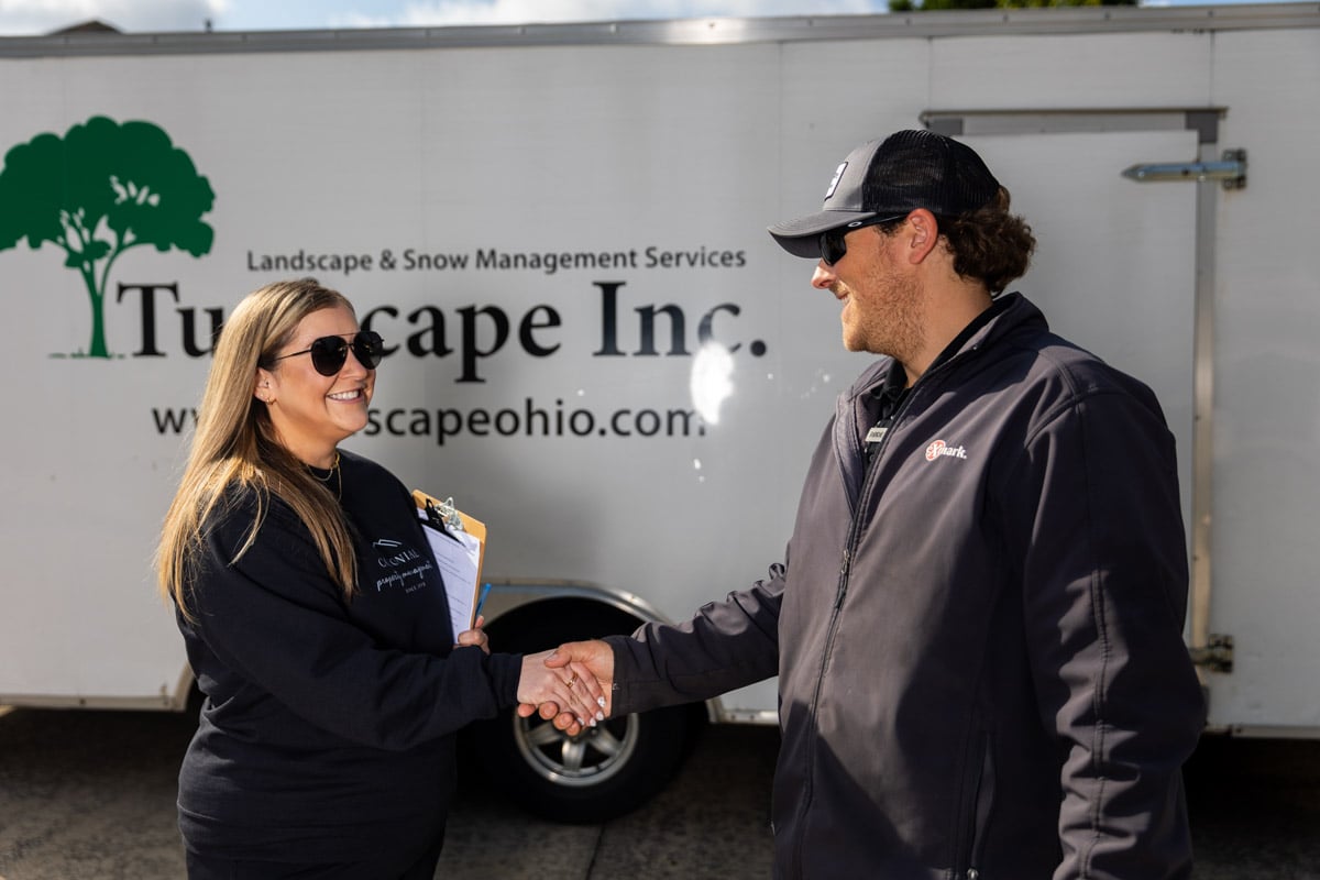 Account manager and property manager truck