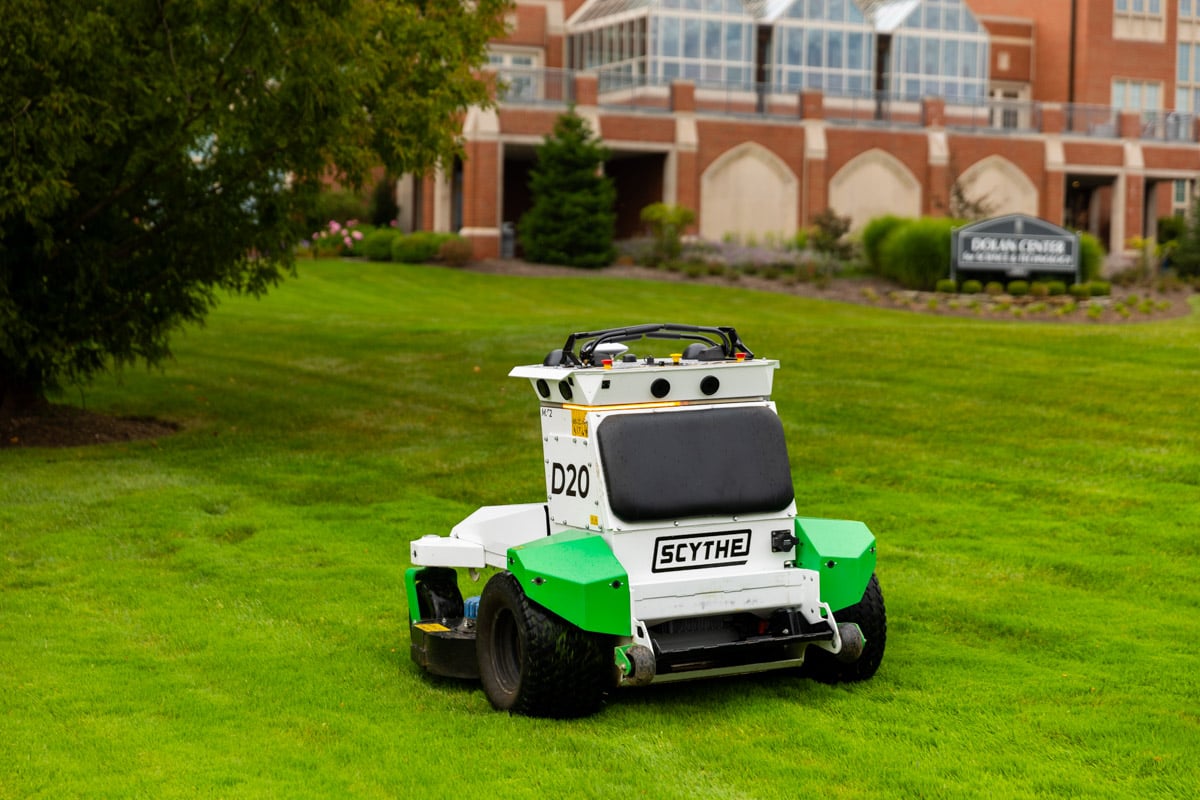 Autonomous commercial robotic mower university 