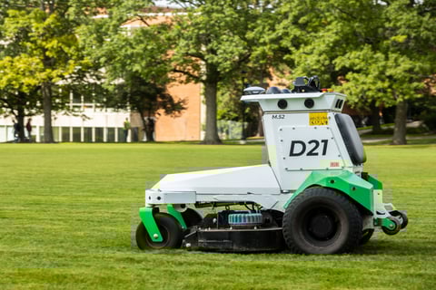 Commercial landscape autonomous mower university 6