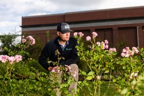 Commercial landscaping shaker school case flowers account manager