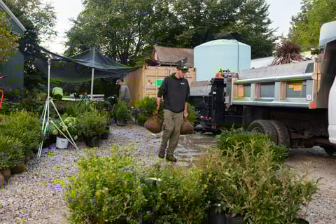 crew picking out plants 1