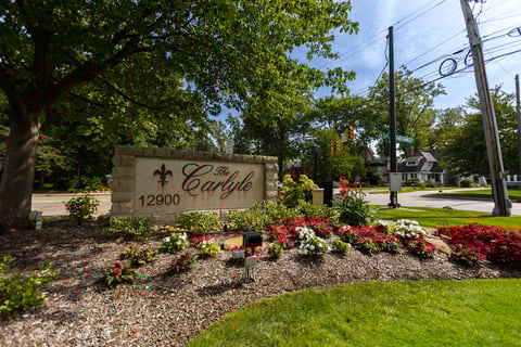 the carlyle entry sign 2