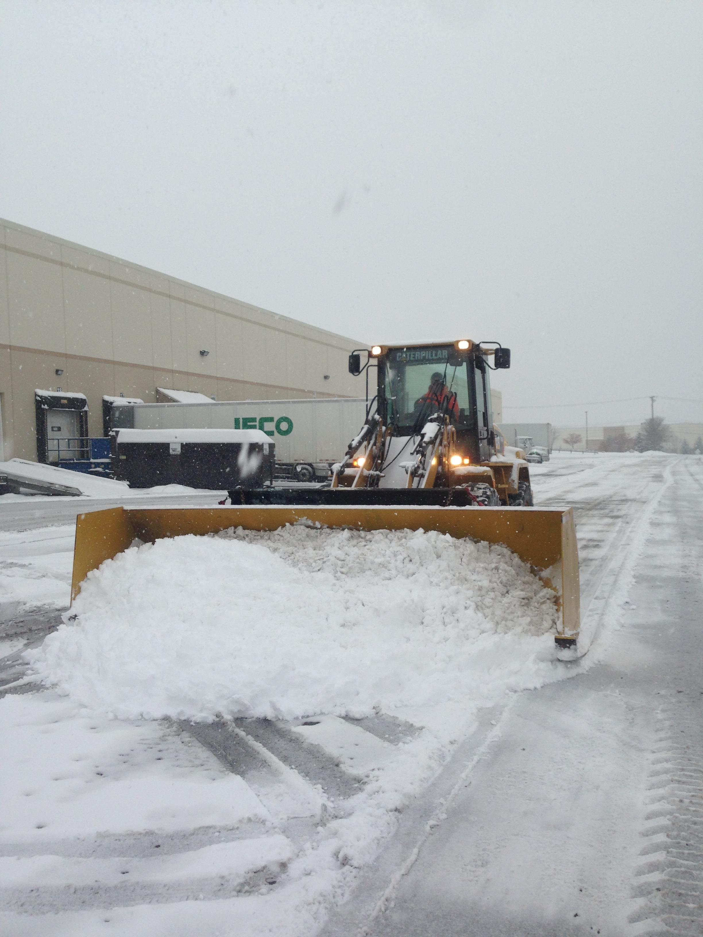 Large snow removal equipment