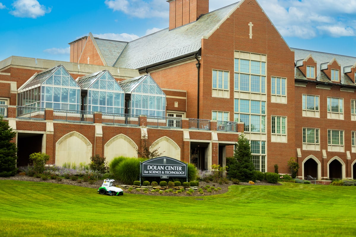 Autonomous commercial robotic mower university 2