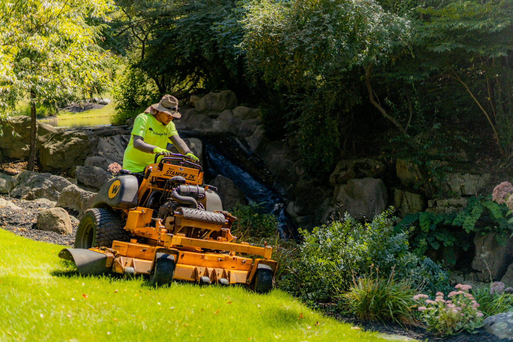 Mowing and landscape maintenance