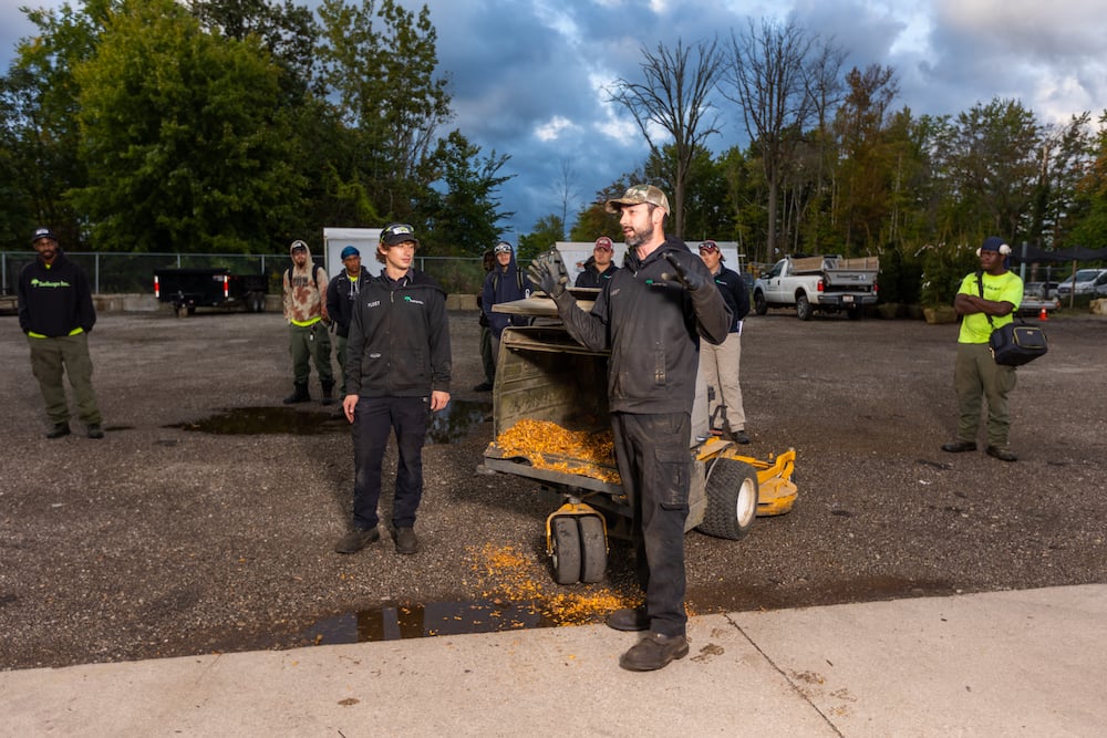 crew with equipment training 1