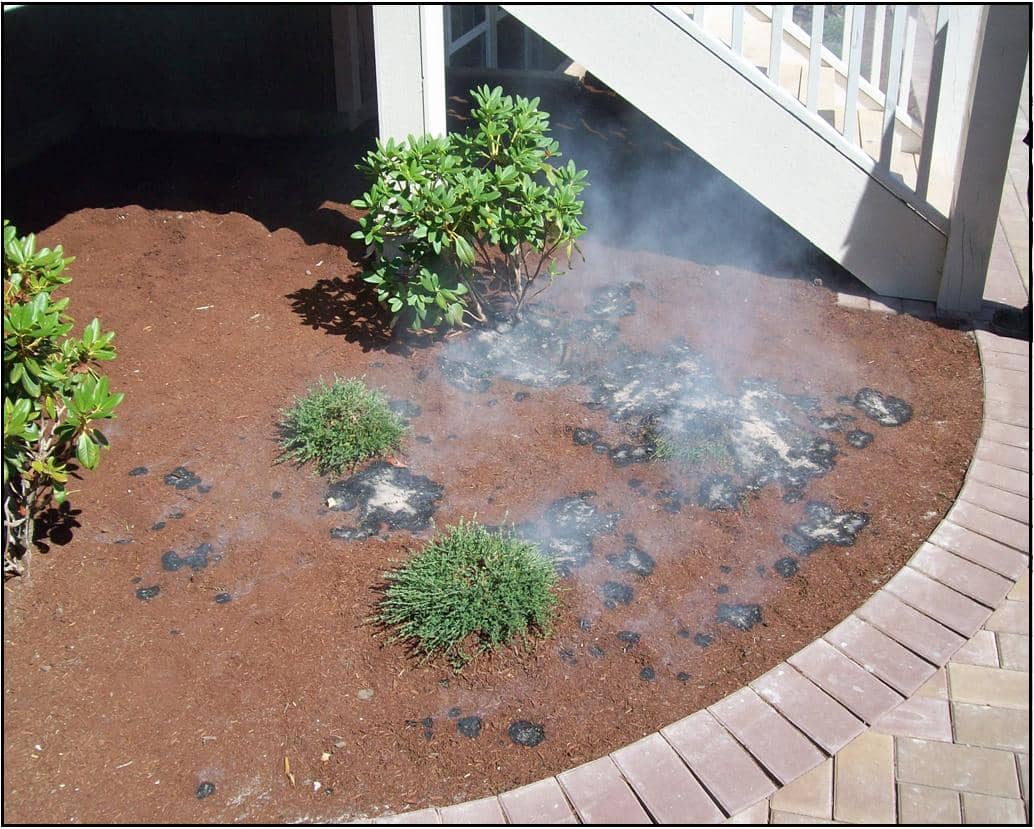 Commercial Landscape Service Tip Preventing Mulch Fire